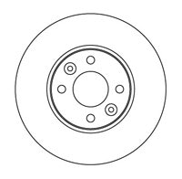 NF PARTS stabdžių diskas NF1699131